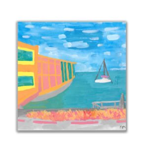 Waterfront Art Print