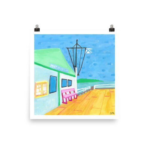 Port Museum Art Print