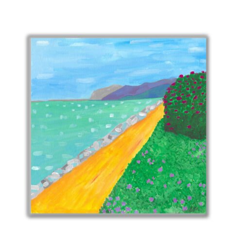 Pohutakawa walk Art Print