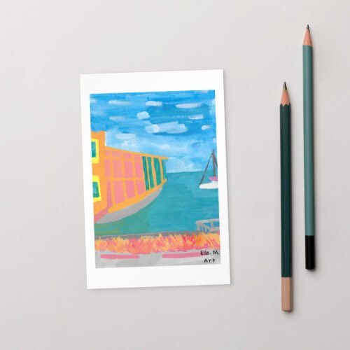 Waterfront Postcard