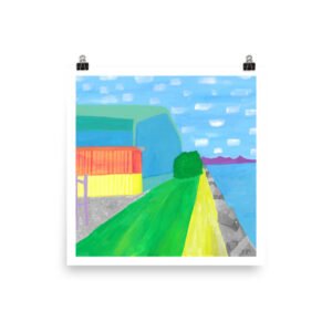 Harbour Hues Art Print