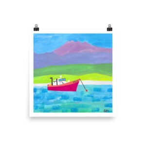 Fishing Boat Art Print
