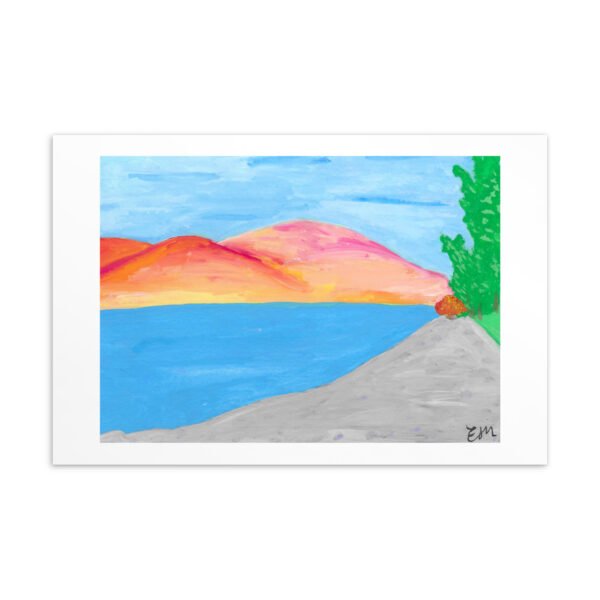 Autumn Landscape Postcard